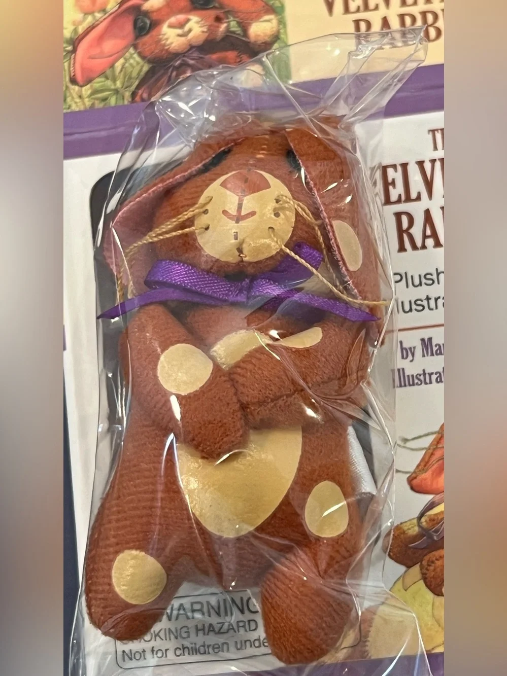 3 New Plush Toy and Illustrated Book - Brown Plush